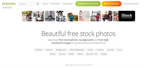 Picjumbo get free images