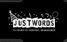 Justwords Turns 10 years