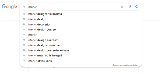 Google Autocomplete