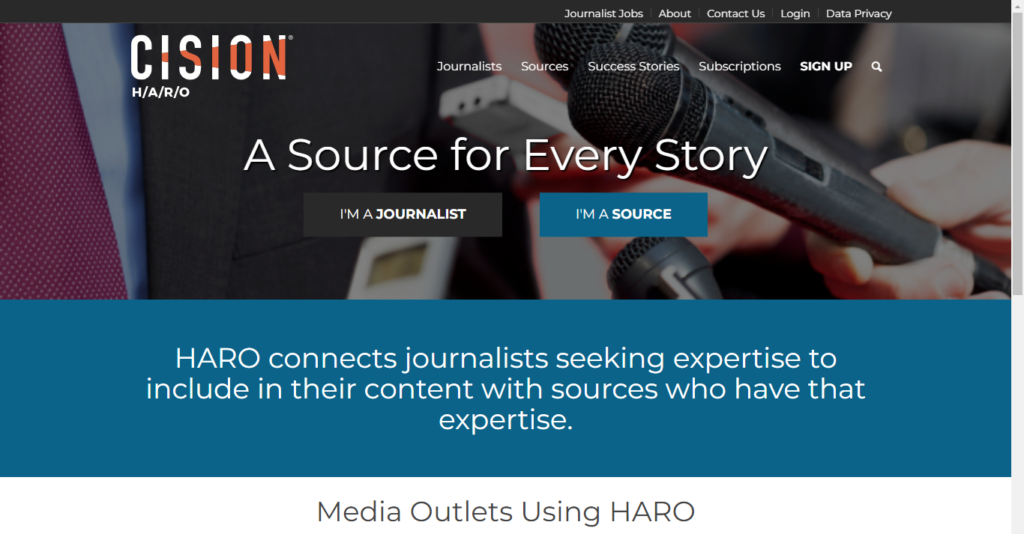 HELP A REPORTER OUT OR HARO