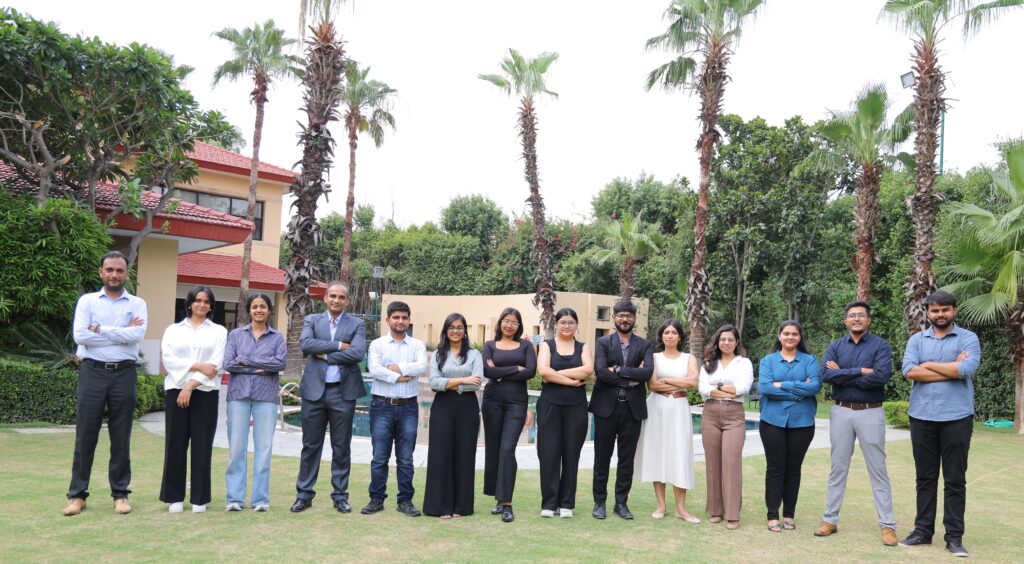 Justwords content, sales and HR team together